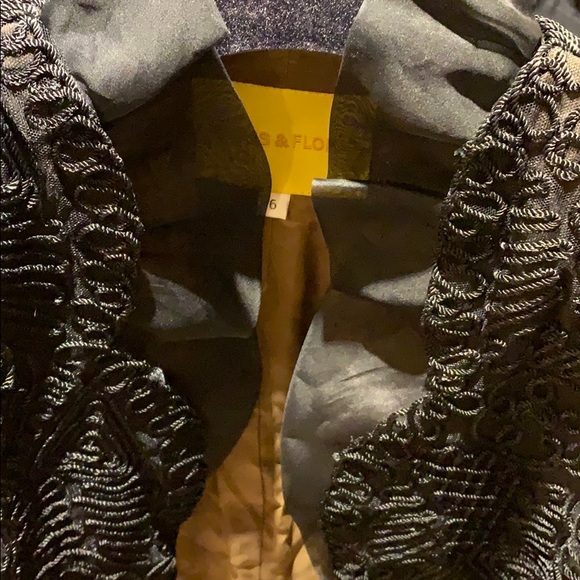 FLORES & FLORES evening jacket. Size 6. - Picture 3 of 3